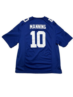 Men's Nike Blue New York Giants Manning Jersey XXL